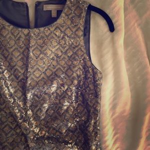 Sequins shift dress. BANANA REPUBLIC. Size 0